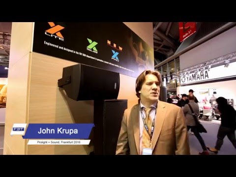 Демонстрация пассивных акустических систем FBT из серии X-PRO