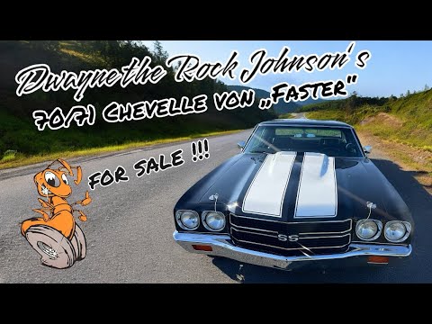 Die 70/71er Chevelle von Dwayne the Rock Johnson aus Faster. Ein super cooles Musclecar !!!