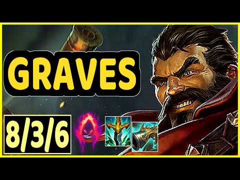 GRAVES VS VOLIBEAR - 8/3/6 KDA JUNGLE GAMEPLAY GRANDMASTER I