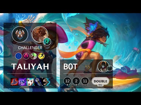 Taliyah Bot vs Jhin - EUW Challenger Patch 10.15
