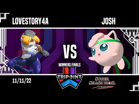 Tripoint Smash 167 - Winners Finals - lovestory4a(Sheik) Vs. Josh(Jigglypuff)