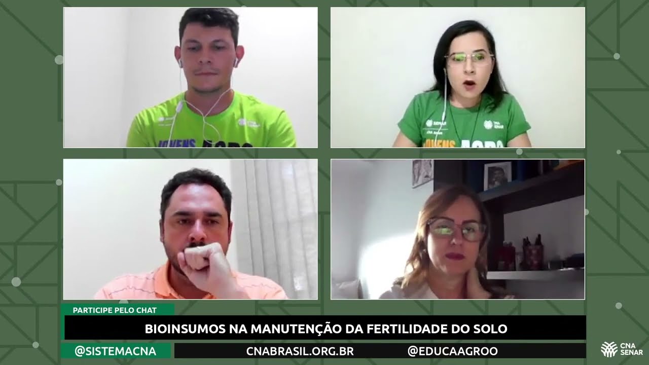 Live - Bioinsumos na manutenção da fertilidade do solo