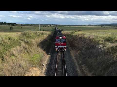 Journey beyond’s great southern leads NR74,NR44 and NR30 through Kagaru on 1TB8 22/1/23