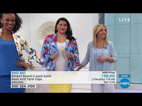 HSN | Slinky Brand Fashions 04.15.2019 - 07 AM