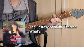 The Ecstasy of Saint Theresa - What's - Guitar cover w/ tabs