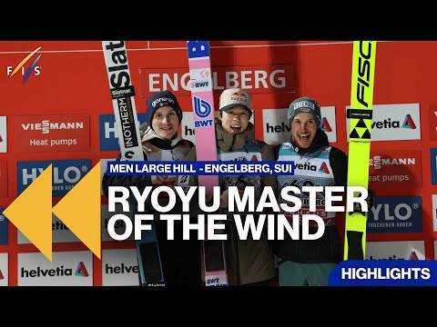 Ryoyu makes sure that Domen doesn't get too comfortable! | Highlights | FIS Ski Jumping