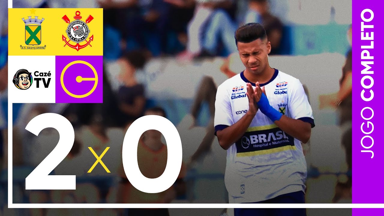 AO VIVO E COM IMAGENS: SANTO ANDRÉ X CORINTHIANS | 3ª RODADA | FASE DE GRUPOS | COPINHA 2025