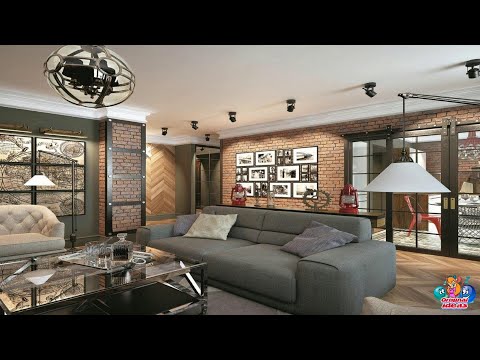 Cozy and beautiful loft style living rooms that you can create yourself.