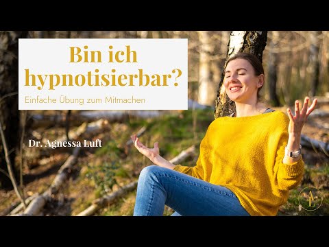 Kurze und einfache Übung zum sofort ausprobieren. Hypnose Test
