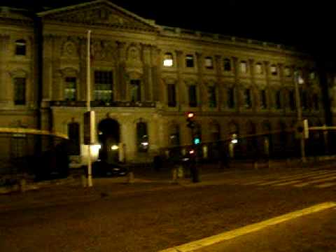 Tito Lino riding a Trisikad in the streets of Paris
