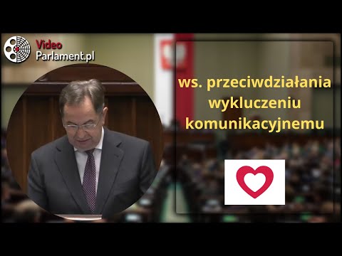 Stanisław Lamczyk pyta o przeciwdziałanie wykluczeniu komunikacyjnemu