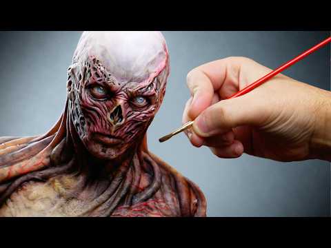 Vecna Sculpture Timelapse - Stranger Things
