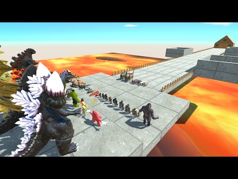 Who Can Escape The Pursuit Of Rainbow Friends - Animal Revolt Battle Simulator