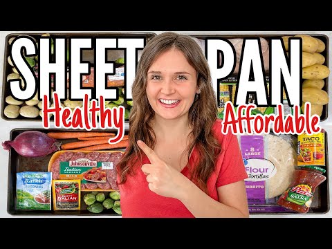 I Made 5 Dinners on One Pan—And They Were CHEAP & Delicious!