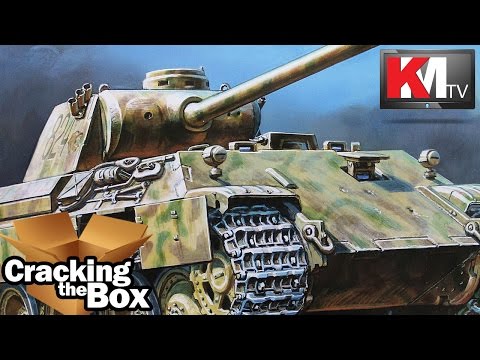 Unboxing Zvezda's New Panther Ausf.D