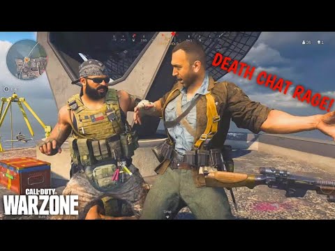 Warzone funny Death Chat Rage! - Warzone Finishing Move