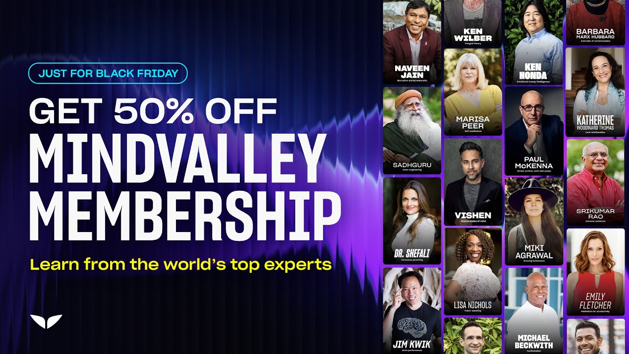 Mindvalley Membership Black Friday 2025