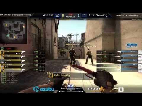 $10,000 RGN NA Pro Series Qualifiers Ro4 WinOut vs ACE Gaming bo3 Map 3 Mirage