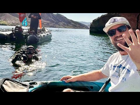 Scuba Diver Returns Lost Wedding Ring Found in Colorado River - YouTube