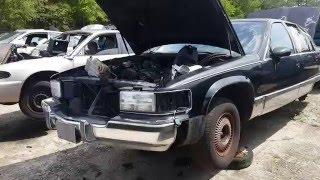 1994 Cadillac Fleetwood at LKQ junkyard in Daytona, FL