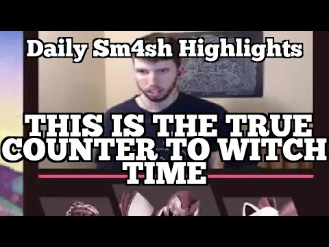 Daily Sm4sh Highlights: THIS IS THE TRUE COUNTER TO WITCH TIME
