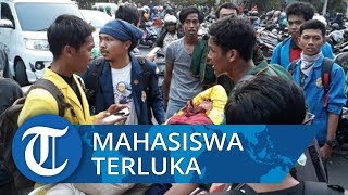 Demo di Depan Gedung DPR RI Ricuh, Ada Mahasiswa yang Berdarah
