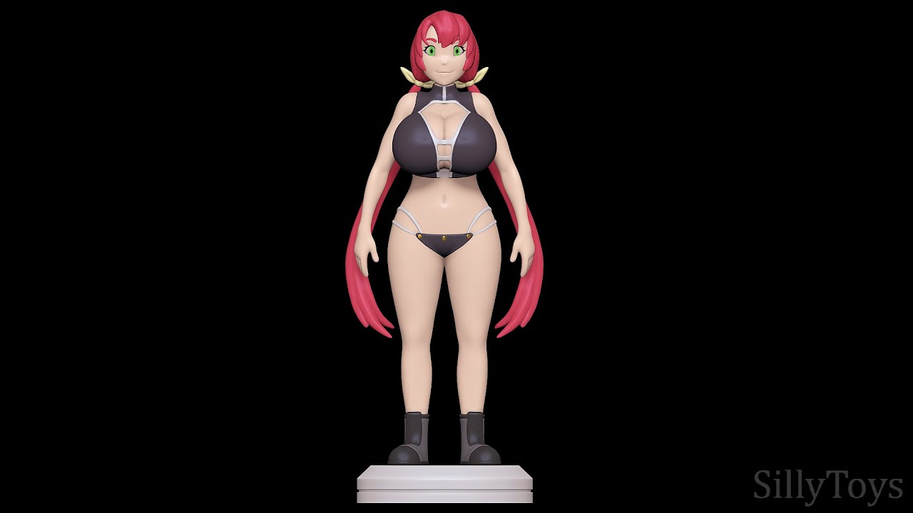 Kuromaru manpuku - Kandagawa Jet Girls 3D Print Model