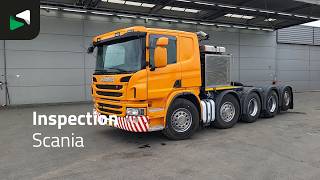 Scania P480 10X4 150T Full-Air Retarder Standklima Leder Big Axle Euro  truck tractor | Image 4 - Autoline