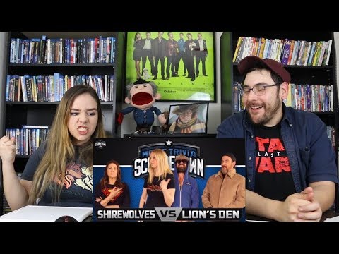 Shirewolves vs. The Lion's Den REACTION - Movie Trivia Schmoedown -