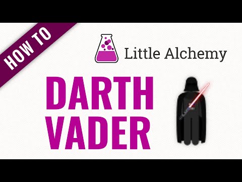 YouTube video about: How do you make darth vader in little alchemy?