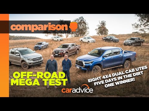 Which Ute Is Best Off-Road? 2021 4x4 Ute Mega Test | CarAdvice | Drive
