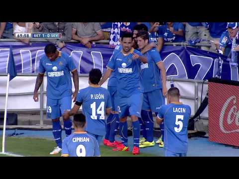 Goal of Escudero (1-0) Getafe CF - Sevilla FC - HD