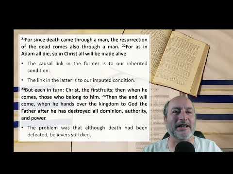 Reading the Bible with Meaning - 1 Corinthians 15:20-58