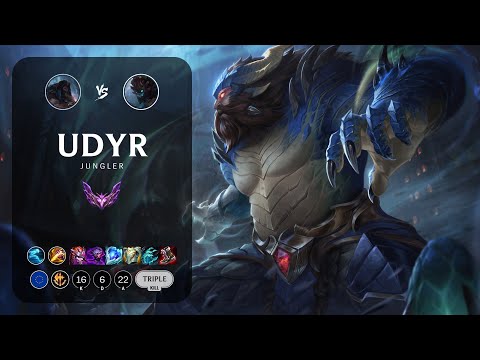Udyr Jungle vs Maokai - EUW Master Patch 13.14