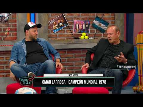 Omar Larrosa, Campeón mundial en 1978, en REPECHAJE