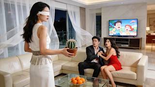 失明多年我以為被丈夫寵上天，復明第一眼卻撞見他和小三密謀害我！我繼續裝瞎佈局，親手送他們進地獄！#短剧 #逆袭 | 粥粥短剧社