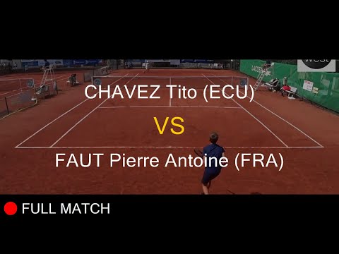 CHAVEZ Tito (ECU) VS FAUT Pierre Antoine (FRA) - La Balle Mimosa 2021