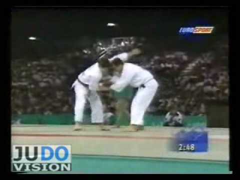 JUDO 1996 Olymics: Jimmy Pedro (USA) - Sebastian Pereira (BRA)