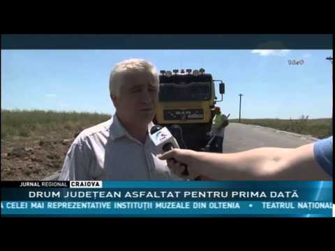 Drum judeţean asfaltat pentru prima dată