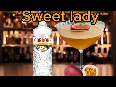 Sweet lady cocktail | Original recipe by Rtm drinks