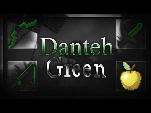 Minecraft: PvP Resource Pack | Danteh Green Pack 32x Upscale