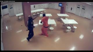 New video from inside the Cuyahoga County jail shows corrections officer allegedly assaulting inmate