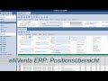 ENVenta ERP Positionsübersicht