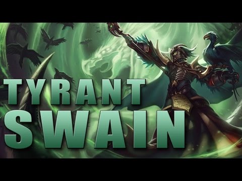 League of Legends Swain Tyrant Skin Spotlight