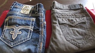 TRUE RELIGION VS ROCK REVIVAL JEANS ! WHO WINS