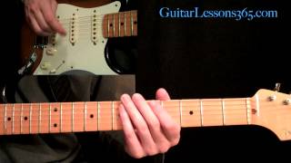 Ozzy Osbourne - Crazy Train Guitar Lesson Pt.1 - Main Riff &amp; Verse