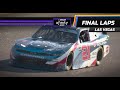 Austin Hill takes a gamble at Las Vegas on the final lap for the win