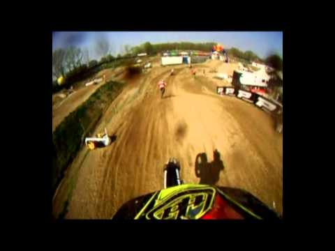 MANTOVA (Italy) 1º Race [Part 1] FIM MX Veterans World Cup 2010 - Joaquim Suñol #17