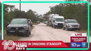 Sheriff: Children held hostage in Highlands County home released; man still barricaded