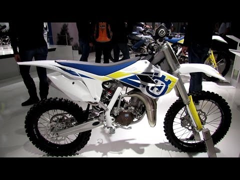 2014 Husqvarna TC 85 Walkaround - 2013 EICMA Milan Motorcycle Exhibition